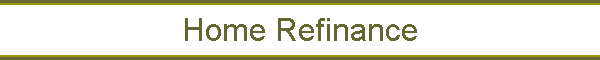 Home Refinance